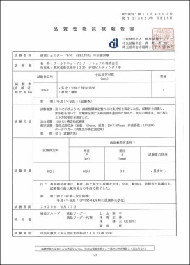 100t合格証