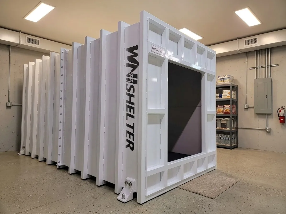 座型耐震シェルター