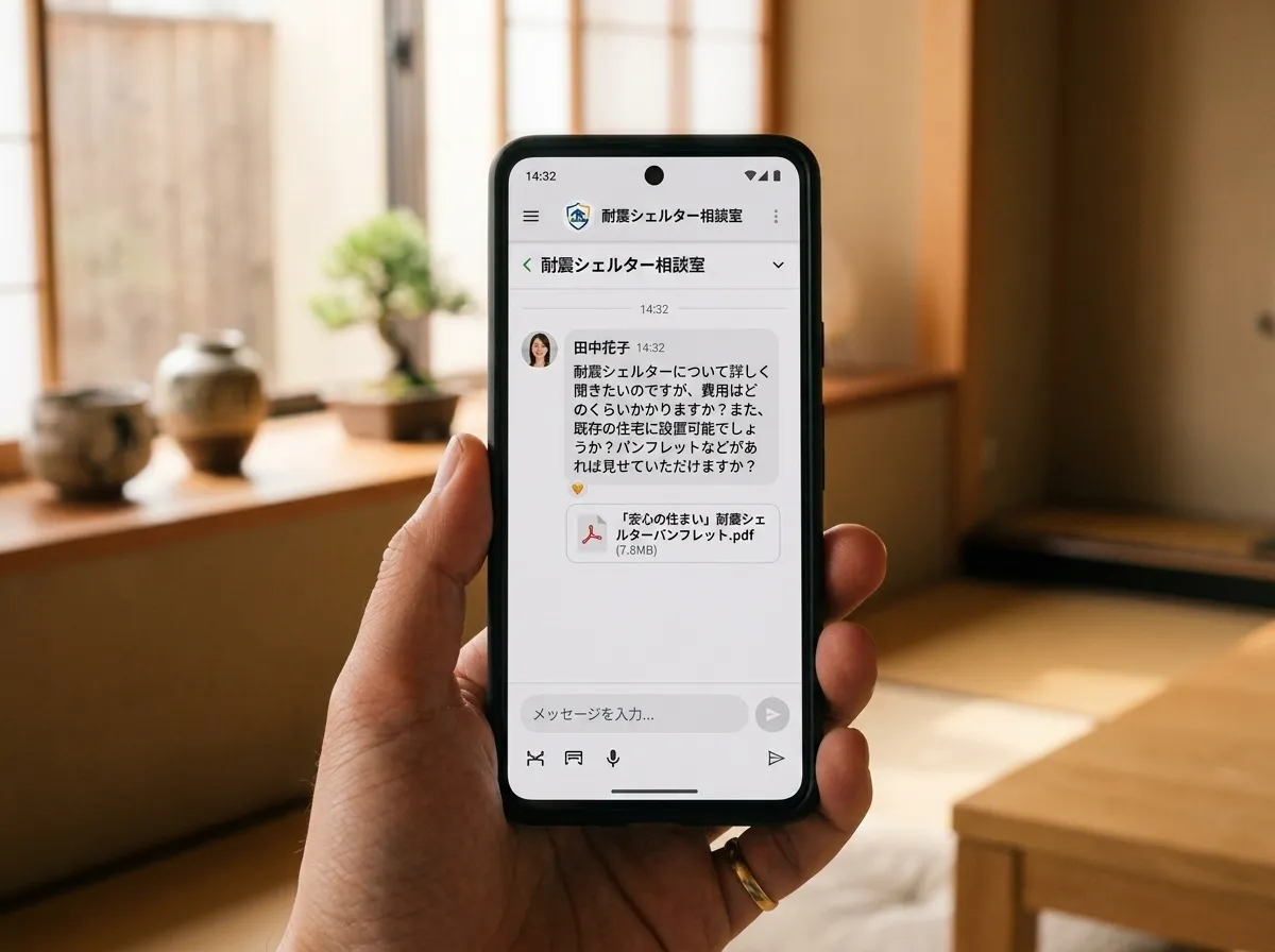 LINE・メールで相談
